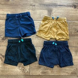 4 pair Cat and Jack Shorts